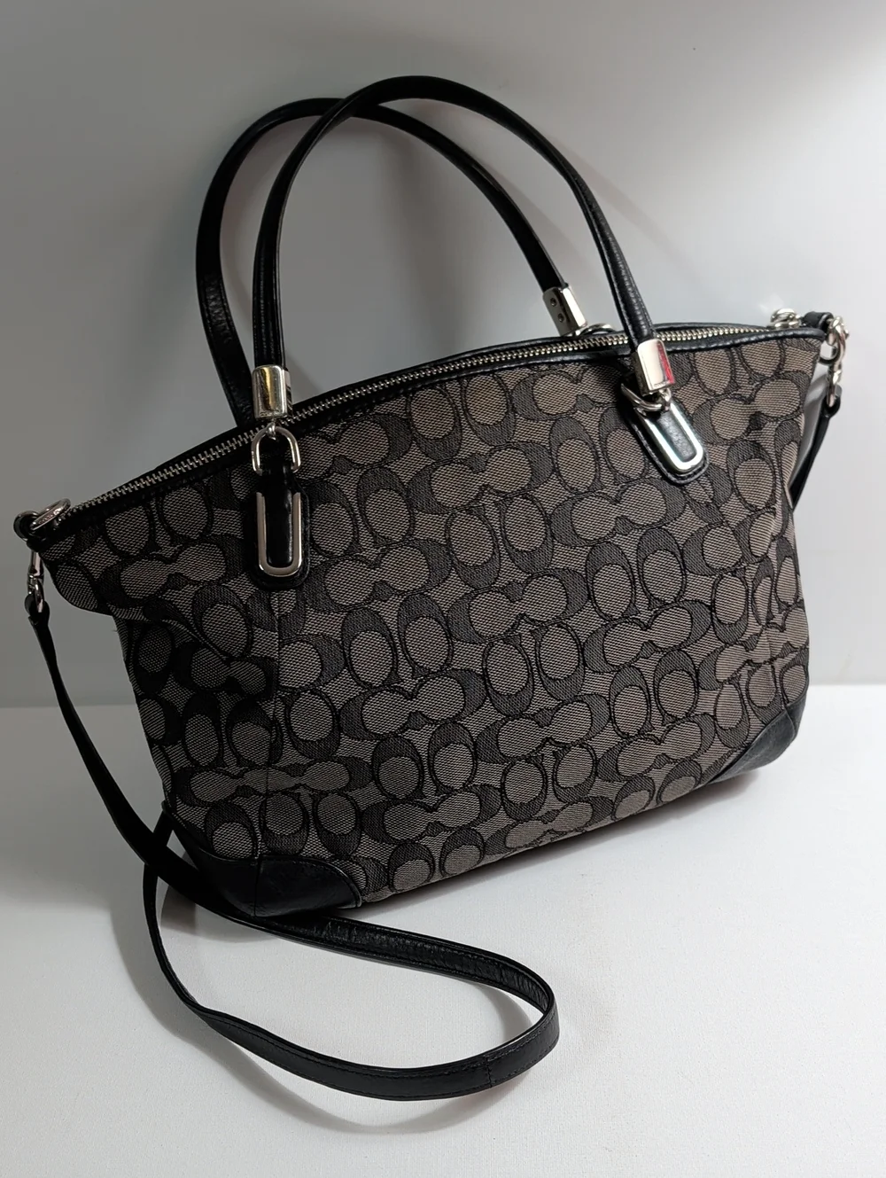 Coach Signature C Small Kelsey Satchel Bag